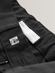 Black Plus Waist School Formal Stretch Skinny Trousers (3-17yrs) - Image 5 of 7