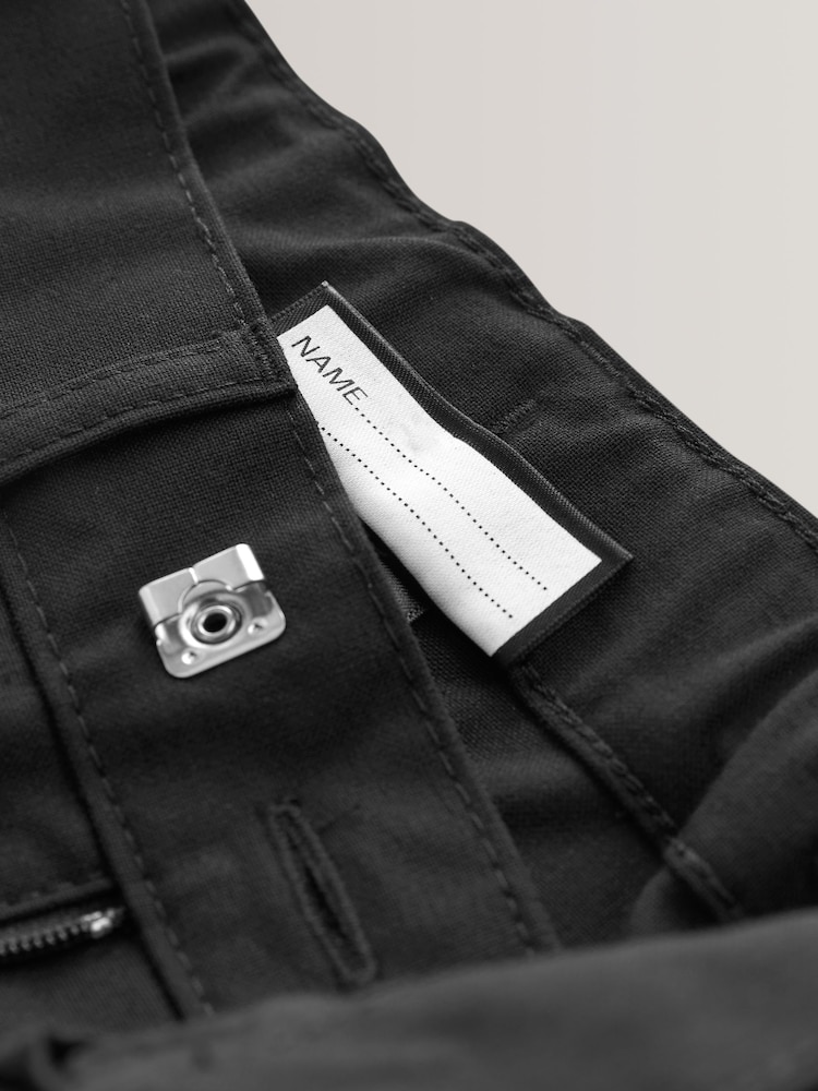 Noir - Pantalon skinny extensible pour l'école (3-17ans) - Image 5 of 7
