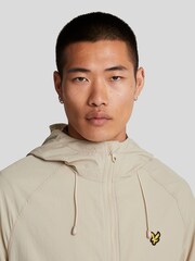 Lyle & Scott Natural Natural Hooded Windbreaker Jacket - Image 4 of 7