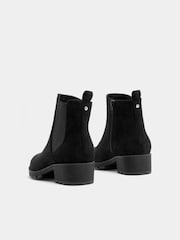 Yours Curve Black Extra Wide Fit Faux Suede Chelsea Boots - Image 3 of 5