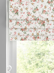 Laura Ashley Pink Mountney Gardens Made to Measure 100% Cotton Roman Blinds - Image 2 of 6