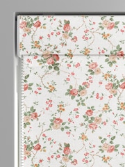Laura Ashley Pink Mountney Gardens Made to Measure 100% Cotton Roman Blinds - Image 3 of 6