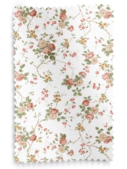 Laura Ashley Pink Mountney Gardens Made to Measure 100% Cotton Roman Blinds - Image 6 of 6