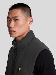 Lyle & Scott Black Padded Puffer Gilet - Image 4 of 5