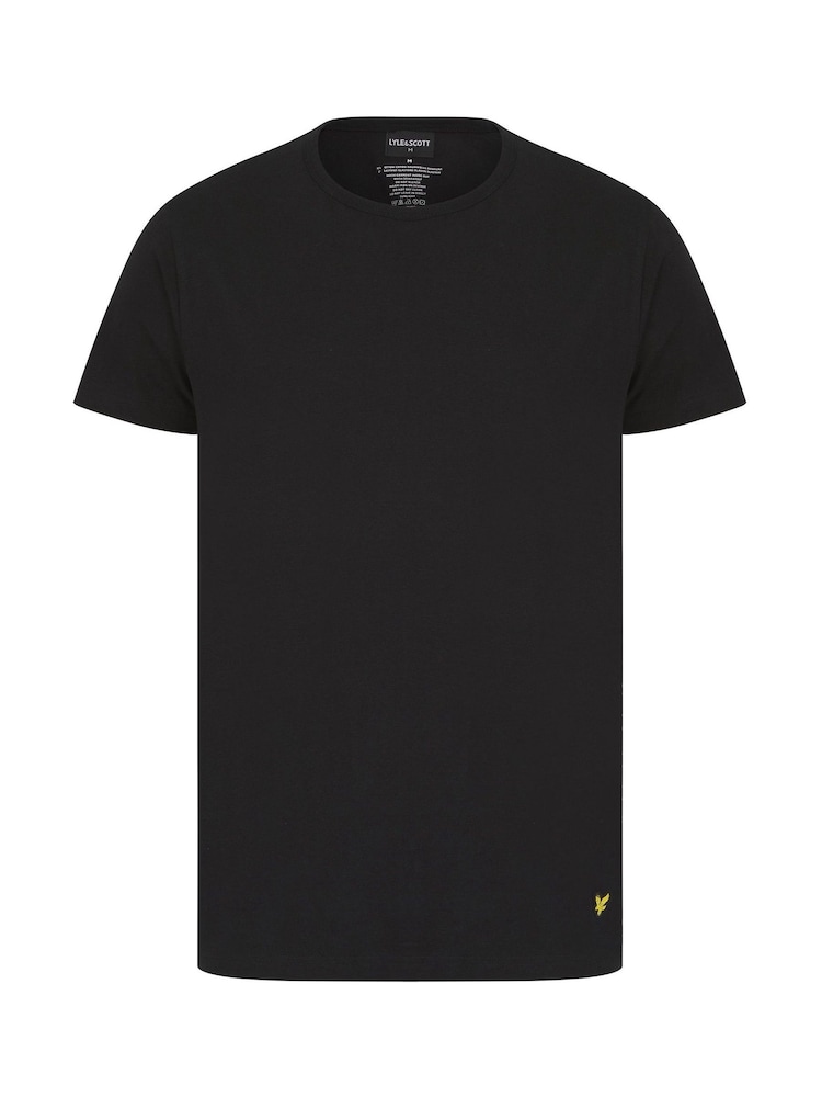 Lyle & Scott Black/Red Kyle T-Shirt and Shorts Set - Image 2 of 6