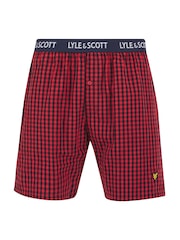 Lyle & Scott Black/Red Kyle T-Shirt and Shorts Set - Image 3 of 6