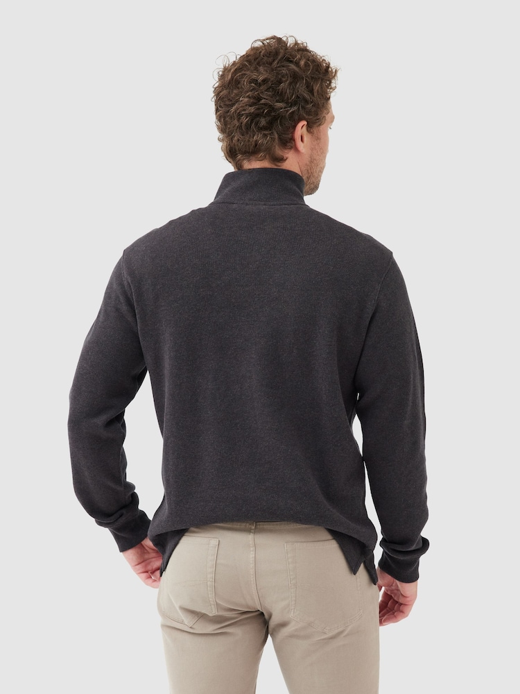 Rodd & Gunn Brown Alton Ave Sweat Top - Image 2 of 5