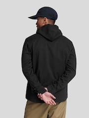 Lyle & Scott Black Bedford Co-ord Overshirt - Image 2 of 4