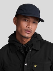 Lyle & Scott Black Bedford Co-ord Overshirt - Image 3 of 4
