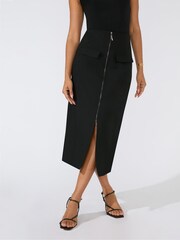 Ro&Zo Utility Black Skirt - Image 4 of 7