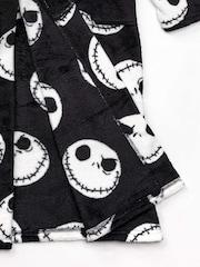 Vanilla Underground Black Nightmare Before Adult Dressing Gown - Image 2 of 6