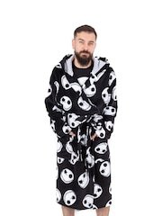 Vanilla Underground Black Nightmare Before Adult Dressing Gown - Image 4 of 6
