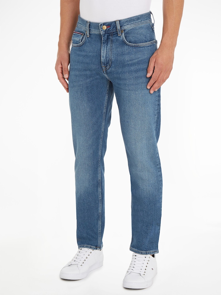 Tommy Hilfiger Blue Core Straight Denton Denim Jeans - Image 1 of 4