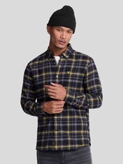 Lyle & Scott Black Check Flannel Shirt - Image 1 of 5