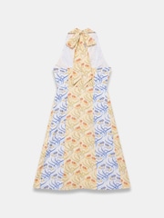 Mint Velvet Yellow Cotton Floral Print Midi Dress - Image 8 of 8