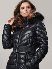 Barbour® International Darley Moore Longline Puffer Quilted Coat - Image 5 of 9