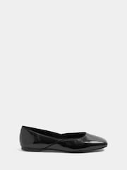 Yours Curve Dipped Top Line Ballet Pumps - Billede 4 af 6