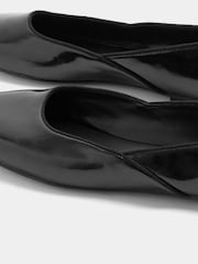 Yours Curve Dipped Top Line Ballet Pumps - Billede 6 af 6