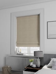 Wheat Natural Soho Made To Measure Roman Blind - Image 3 of 6