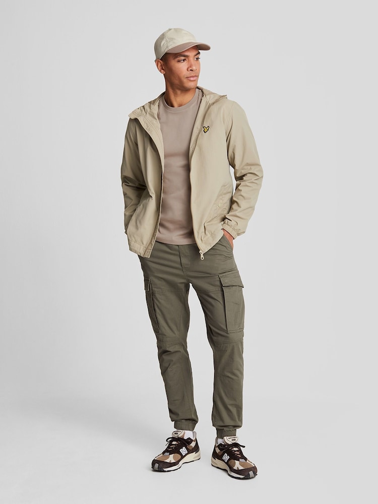 Lyle & Scott Natural Crew Neck Cotton T-Shirt - Image 2 of 5