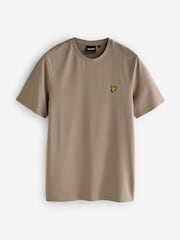 Lyle & Scott Natural Crew Neck Cotton T-Shirt - Image 5 of 5