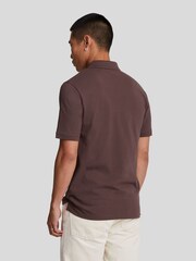 Lyle & Scott Brown Classic Polo Shirt - Image 2 of 5