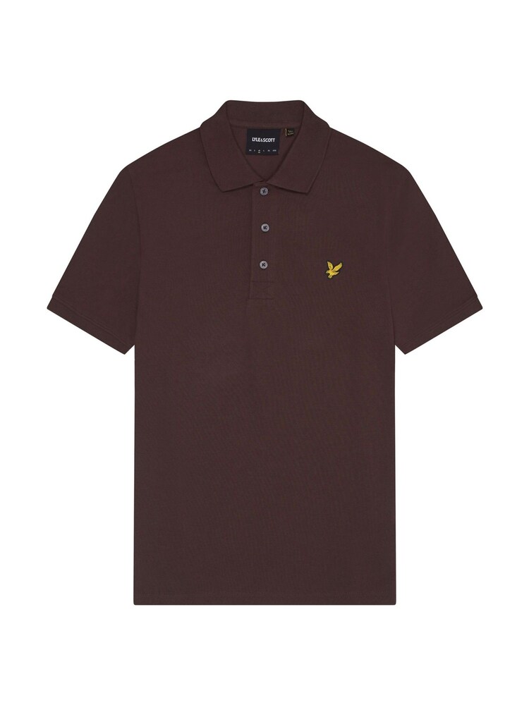 Lyle & Scott Brown Classic Polo Shirt - Image 5 of 5