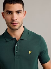 Lyle & Scott Green Classic Polo Shirt - Image 3 of 4