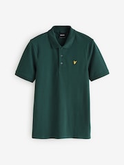 Lyle & Scott Green Classic Polo Shirt - Image 4 of 4