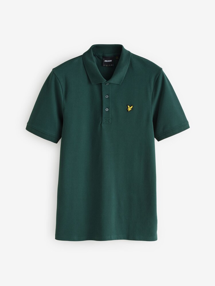 Lyle & Scott Green Classic Polo Shirt - Image 4 of 4