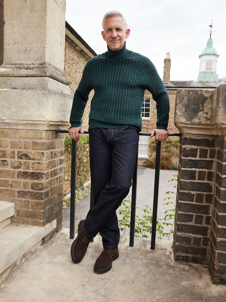 Green Regular Tulip Neck Chunky Knitted Jumper - Image 2 of 10