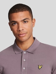 Lyle & Scott Mauve Purple Classic Polo Shirt - Image 4 of 5