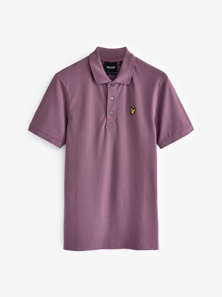 بنفسجي موف - قميص بولو كلاسيكي من Lyle & Scott - صورة 5 من 5 بنفسجي موف - قميص بولو كلاسيكي من Lyle & Scott - صورة 5 من 5