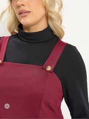 Қызыл - Yours Curve Pinafore көйлегі - 6суретінің 4 суреті