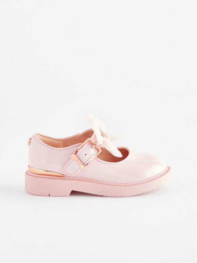 Baker by Ted Baker Girls Back to School Mary Jane Shoes with Bow - Image 2 of 7