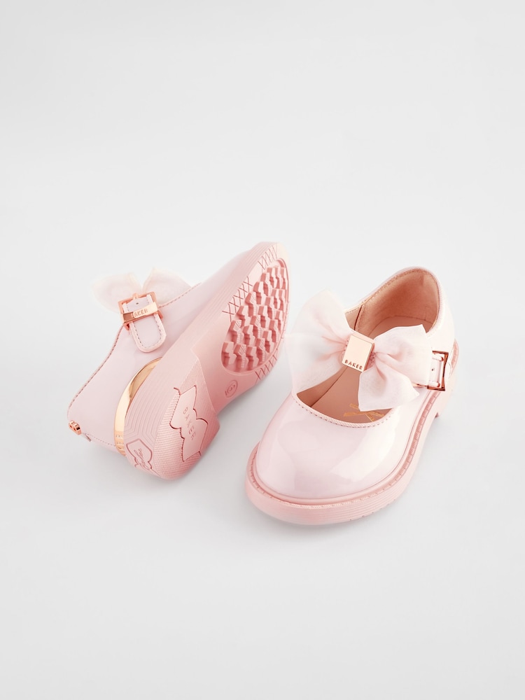 Baker by Ted Baker Girls Back to School Mary Jane Shoes with Bow - Image 4 of 7