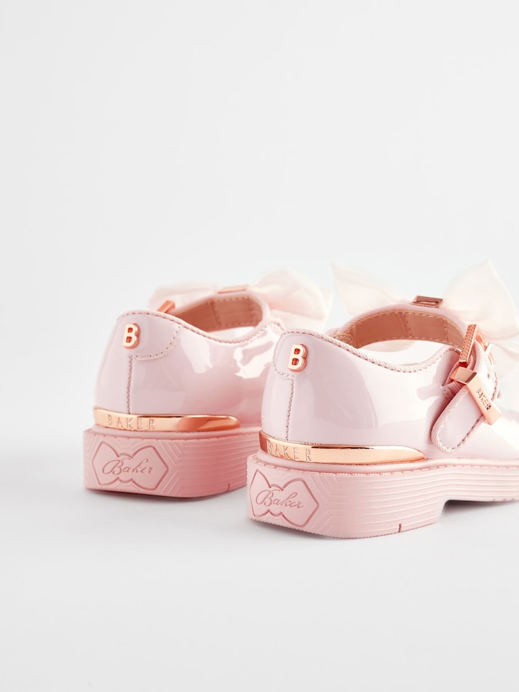 Baker by Ted Baker Girls Back to School Mary Jane Shoes with Bow - Image 5 of 7