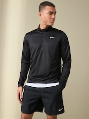 Nike Black Dri-FIT Pacer Quarter Zip Running Top - Image 1 of 1