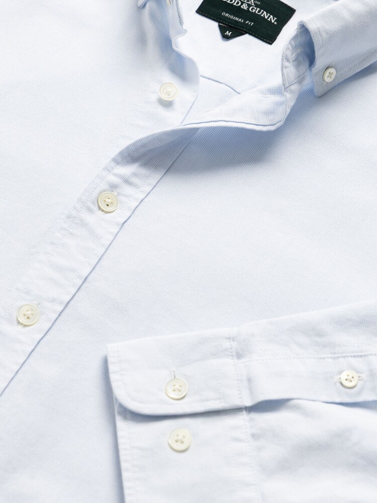 Rodd & Gunn White Cambridge Shirt - Image 5 of 5