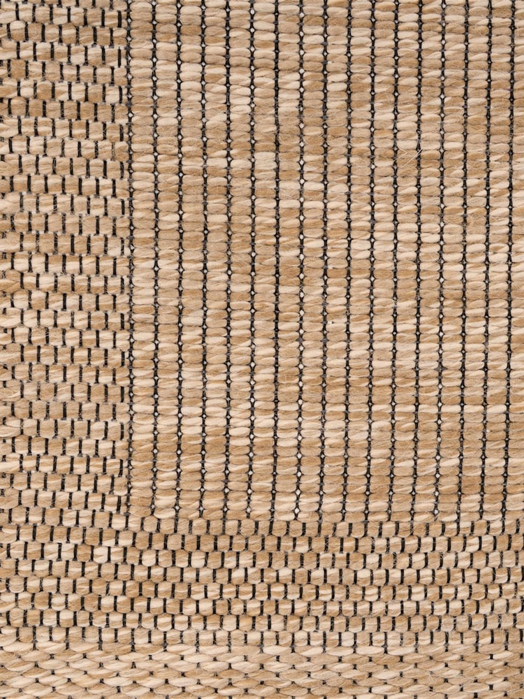 kukoon Beige Washable Rayna Jute Border Style Runner - Image 6 of 6 kukoon Beige Washable Rayna Jute Border Style Runner - Image 6 of 6