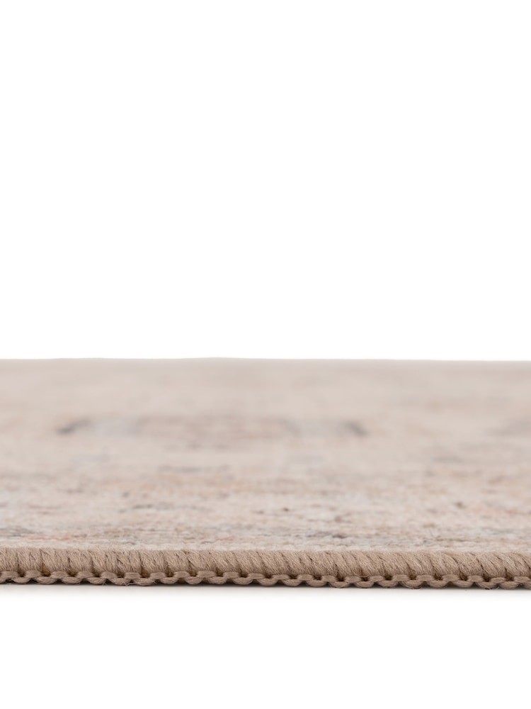 kukoon Cream Washable Elnora Soft Boho Chic Distressed Heirloom Runner - Image 2 of 6 kukoon Cream Washable Elnora Soft Boho Chic Distressed Heirloom Runner - Image 2 of 6