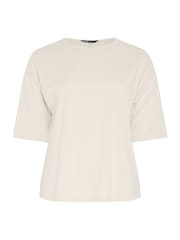 Yours Curve Natural Ribbed Studded Top - Image 5 of 6