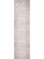kukoon Beige Washable Fleur Flatwoven Renaissance Distressed Runner - Image 6 of 6