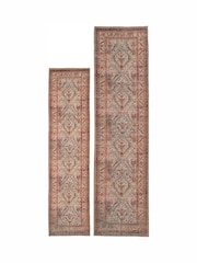 kukoon Orange Washable Rowe Traditional Runner - Image 5 of 6