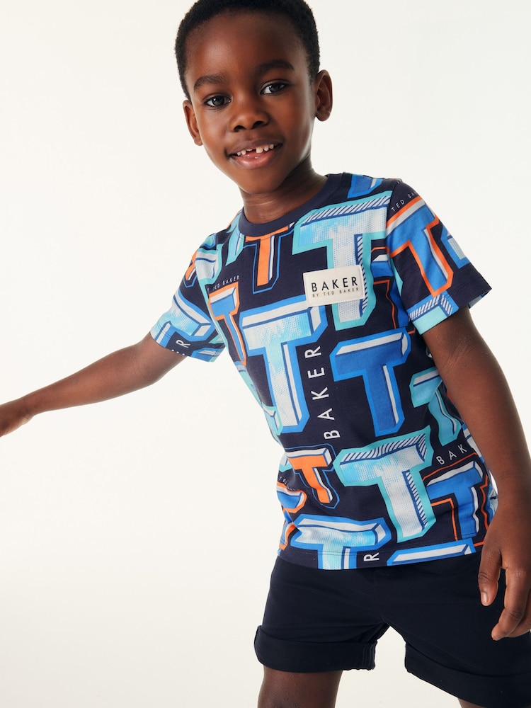 Baker by Ted Baker Graphic T-Shirt - Image 2 of 12