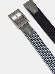 Ted Baker Blue Columm Reversible Elastic Belt - Image 2 of 4