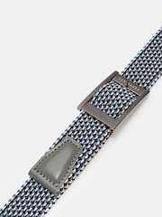 Ted Baker Blue Columm Reversible Elastic Belt - Image 4 of 4