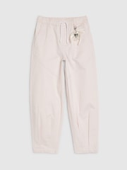 River Island Pink Barrel Fit Keychain Cargo Trousers - Image 1 of 4