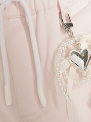 River Island Pink Barrel Fit Keychain Cargo Trousers - Image 3 of 4