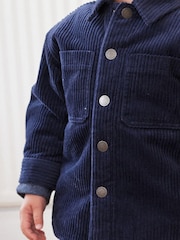 Marineblau - Corduroy Shacket (3Monate-12Jahre) - Bild 3 von 8